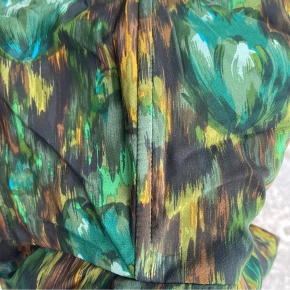 💋Alice + Olivia strapless fit & flare 3 tier lined mini dress - Picture 11 of 15